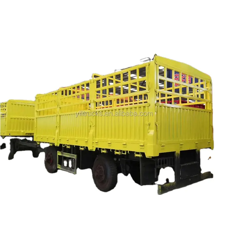 Manufacturer Light Duty Trailer Towing Vehicle Cargo Van Full Trailer Goods Transport Full Trailer New Stock