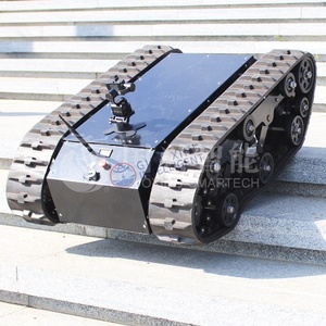 Drahtlose Fernbedienung Offroad mobile Roboter plattform Spur Roboter Chassis Crawler Roboter Chassis - Product Image 5
