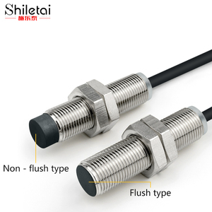 M12 a doppia distanza DC tre fili di rilevamento precisione induttivo interruttore di prossimità sensore cilindrico in metallo sensore di prossimità - Product Image 5