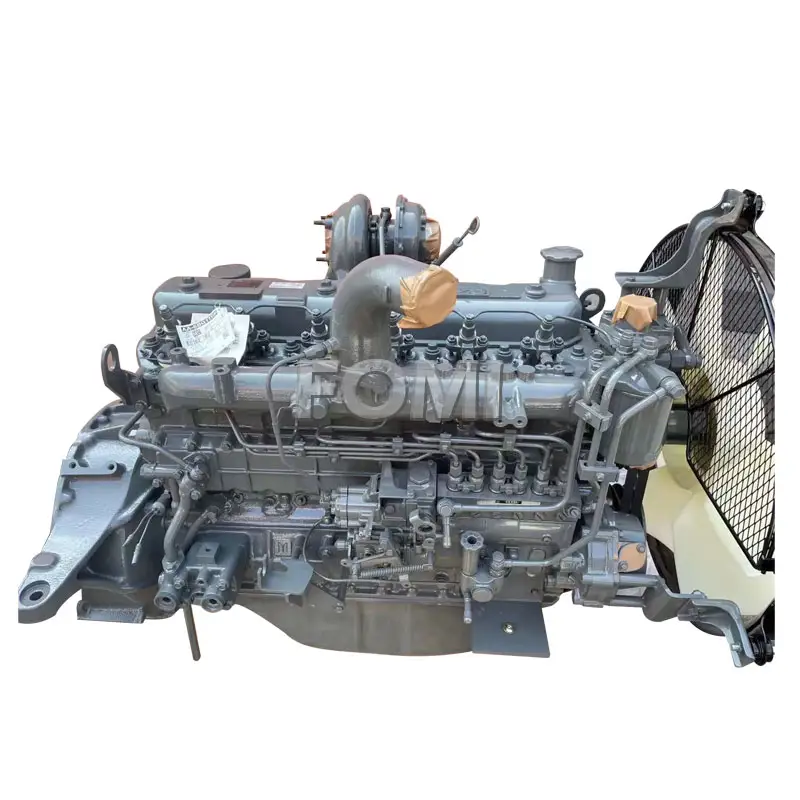 Motor diesel de montagem original fomi 6bg1, motor diesel 105411-2120 de 128kw para ismak