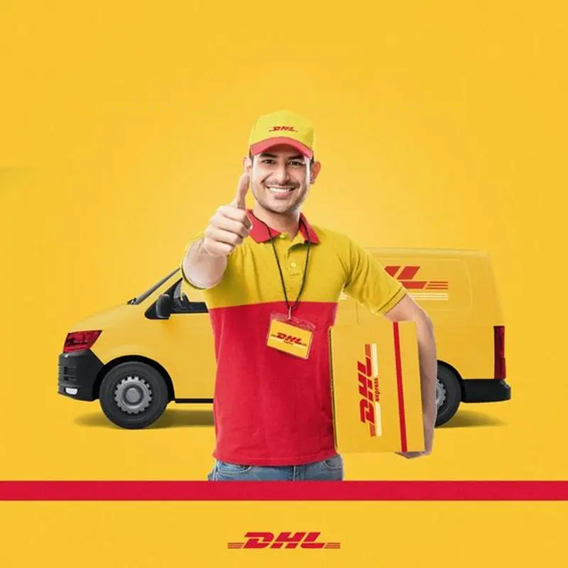 شحن دولي سريع من الباب إلى الباب وكيل جوي شحن dhl إلى الإمارات العربية السعودية