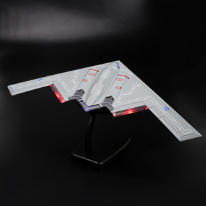 ダイキャストシミュレーション合金戦闘機B2ラファールモデル音と光プルバック航空軍のファン航空機のおもちゃディスプレイ金属のおもちゃ - Product Image 3