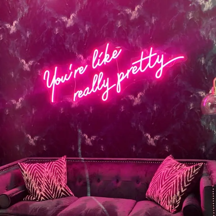 Wholesale Customised Mr And Mrs Wedding Home Beer Bar Wall Oh Baby Happy Birthday Light Led Custom Made Neon Sign For Bedroom