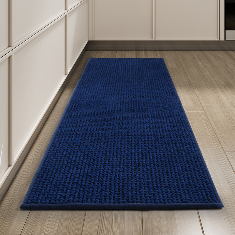 Tricot Chenille - Bleu
