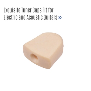 6 uds., tapas de clavija de afinación, tapa de botón de llave de afinación pulida, mango de perilla de cuerda con tornillos, piezas de arandela para guitarras eléctricas - Product Image 2