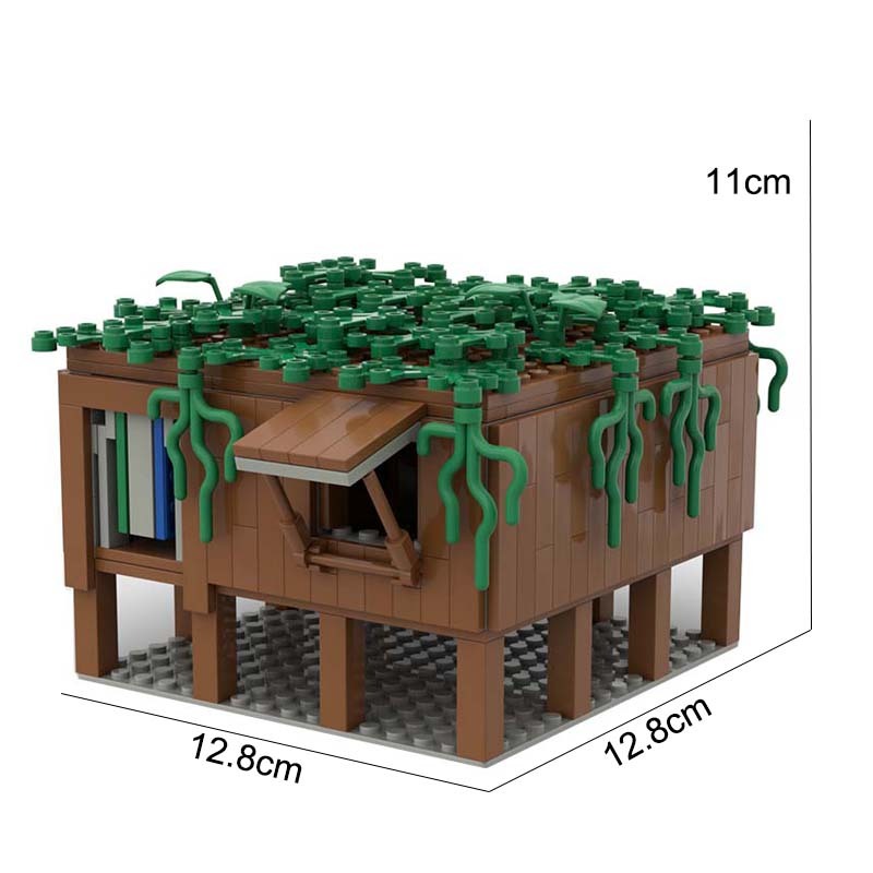 wooden house-413 pcs