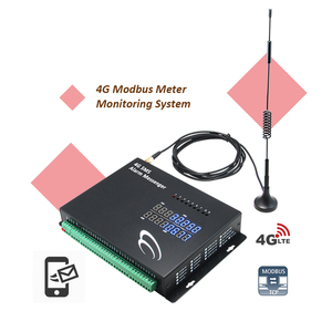 Detecção de porta janela Modbus 4G SMS Alarme Mensageiro rs485 modbus 4g Data Logger Sistema de alarme de segurança