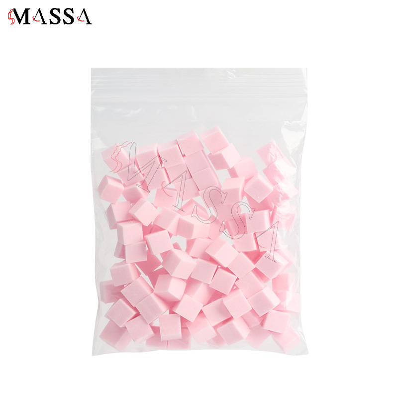 100pc Bagged pink sponge