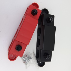 12V 24V 48V terminyterminalfuse Terminal bloğu otobüs çubuğu M8 çıtçıt güç bara güç dağıtım terminali kapaklı - Product Image 3