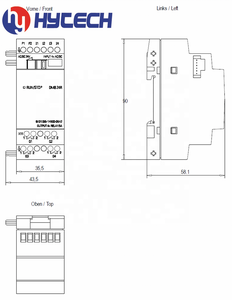 Módulo de expansión PLC LOGO DM8 24R 6ED1055-1HB00-0BA2 DI 4/DO 4 Entrada AC/DC/NPN para SIEMENS LOGO 8 - Product Image 2