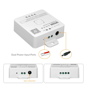 Controlador LED de píxeles FCOB SPI de 5V-24V, WS2814, RGBW, WS2812B, tira de luz RGB, Bluetooth, música, IOS, Android, 2,4G - Product Image 6