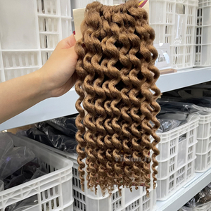 Bán Sỉ Đồ Chơi Tóc Bện Xoắn <span class=keywords><strong>Jumbo</strong></span> 12Inch 2 Lần Eve Bộ Sưu Tập Tóc Bện Tự Nhiên Châu Phi Tóc Móc Xoắn Kiểu Senegal Cho Trẻ Em - Product Image 1