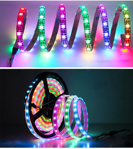 COB LED ışıklar şerit S5M RGB 5050 SMD LED şerit 300 LEDS 60leds/metre su geçirmez + 40 anahtar IR uzaktan kumanda - Product Image 3