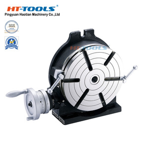 Manual Rotary <strong>Table</strong> TSL 5&quot; 6&quot;8&quot;10&quot; Vertical Cnc Rotary <strong>Table</strong> - Product Image 2