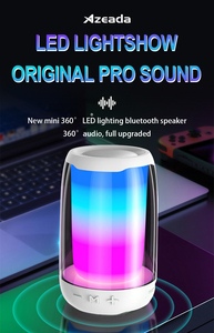 En iyi LED RGB TWS Bluetooth bilgisayar hoparlör Mini 5W ev sineması cep telefon aksesuarı noel promosyon hediyesi DC güç kutusu - Product Image 3