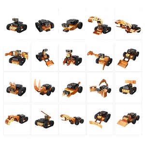 Hiwonder Qdee buhar eğitim Kickstarter projesi öğretmek her şey programlanmış Robot öğrenme kodu Microbit Lego ile uyumlu