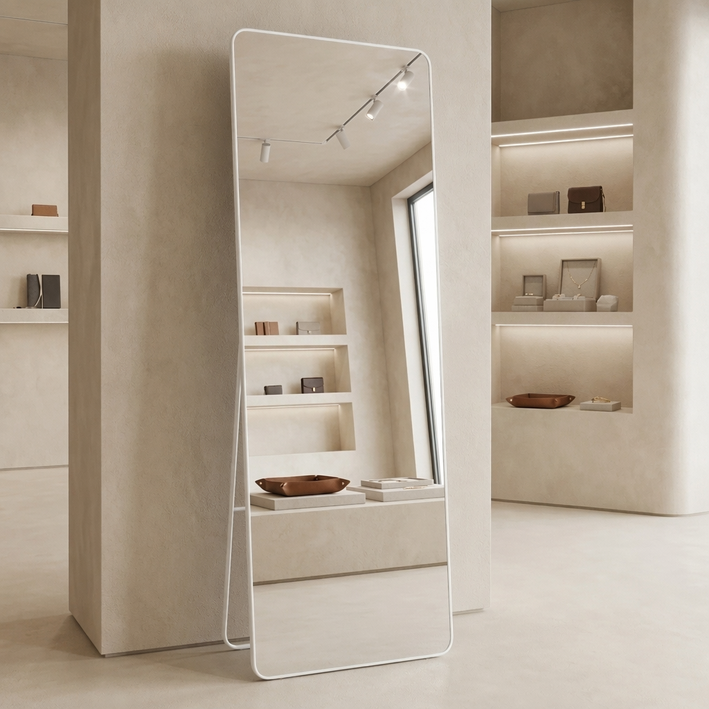 Simple silver-rounded corners