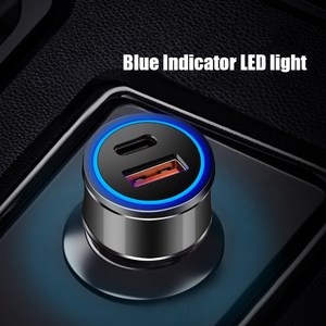 Hot <strong>2</strong> <strong>in</strong> <strong>1</strong> PD Type C 18W Quick Charging Qc 3.0 36W Fast Dual USB Car Charger for Mobile Phones for Other Digital Devices - Product Image 5