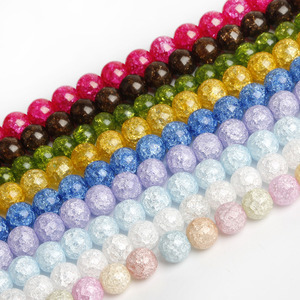 Wholesale <strong>6mm</strong> <strong>Jade</strong> Glass Bead Bracelet Making Kit Crystal Friendship Bracelet Bead Jewelry Making Supplies