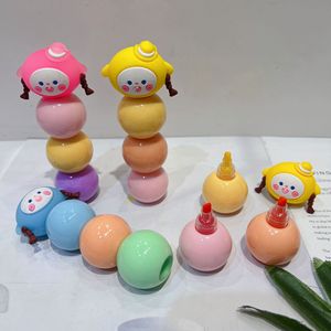 Creative Design Colorful <strong>Highlighter</strong> Pens, <strong>Chisel</strong> <strong>Tip</strong> Marker Pen Pastel <strong>Highlighters</strong> School Supplies for Students - Product Image 6