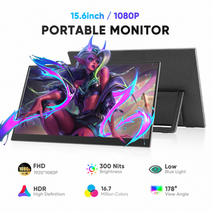 18.5&quot; Smart Portable Monitor Z18TV PRO with Google TV Touch Screen Display for <strong>Mini</strong> PC Laptop Phone <strong>Xbox</strong> PS4 PS5 Switch