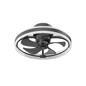 Morden Low-Profile Flush Mount Smart 220V Design <strong>LED</strong> Ceiling Fan Lamp With <strong>up</strong> and Down Light and Powerful <strong>Wind</strong> for Room - Product Image 1