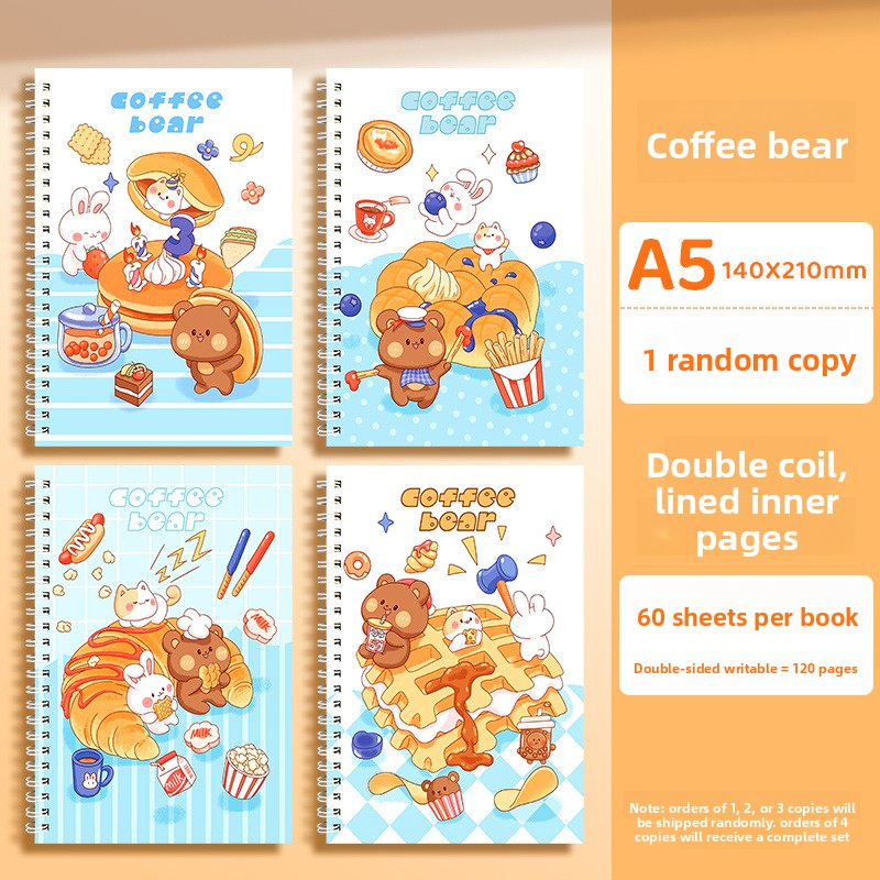 Ours à café A5/aléatoire 1
