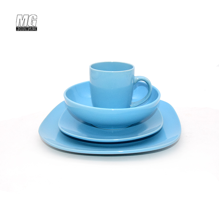 Ceramic Stoneware Porcelain dishes Sets Classic Style dishes Sets Classic Style Crockery 16pcs dinnerware set