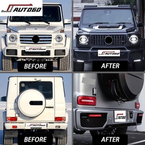 Otomatik modifikasyon için dönüşüm vücut kiti mercedes-benz G sınıfı W463 3.00-18 güncelleme W464 2019 + G63 G65 Bar-bus stil meclisi - Product Image 2