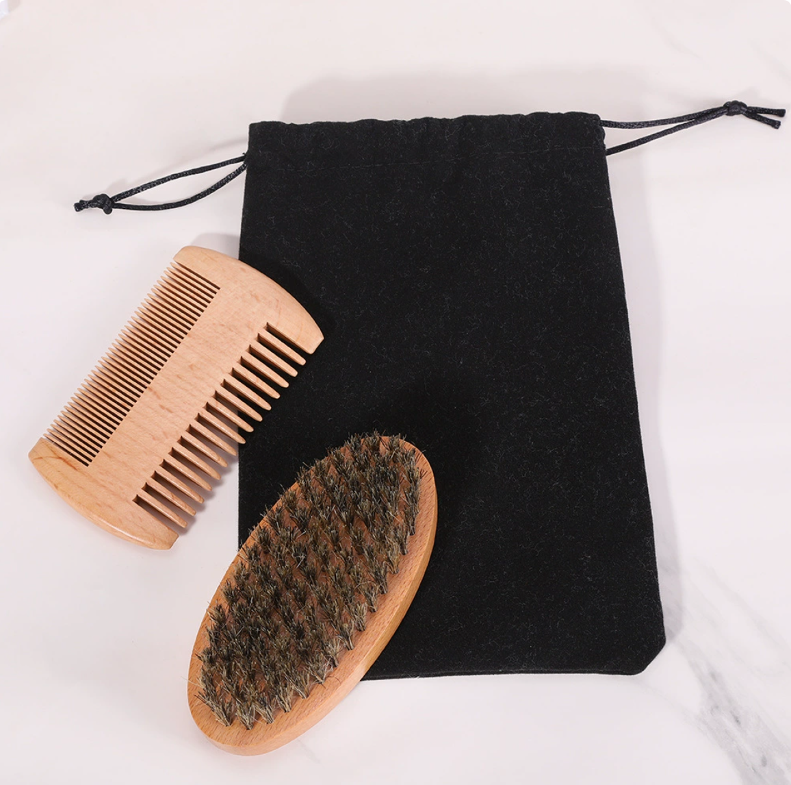 16143 Brosse à barbe 3 pièces