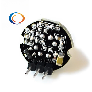 MINI Módulo Detector de Sensor de Movimiento, Soporte de Interruptor Sensorial PIR Infrarrojo Piroeléctrico, Diy con Lente, 1 Unidad, 2 Unidades - Product Image 2