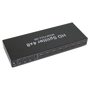 4K for HDMI 4-<strong>Input</strong> 8-<strong>Output</strong> <strong>Video</strong> Splitter &amp; Converter 4x8 <strong>Switch</strong> 30Hz 1080P 3D - Product Image 4