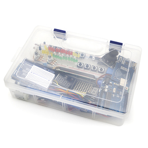 Für Arduino R3 Starter Kit mit Breadboard Step Motor/Servo 1602 LCD Jumper Wire-All-in-One ICs Lösung