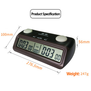 Schachuhr-Wettkampfs tunde Profession elle digitale Schachuhr Chinesischer Schach-Countdown-Timer - Product Image 3