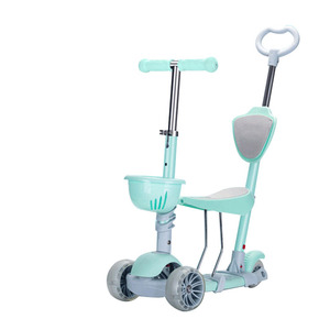 Good Quality Cute Design Kids Kick <strong>Scooter</strong> <strong>5</strong> in <strong>1</strong> Multi Function Children <strong>Scooter</strong> - Product Image 3
