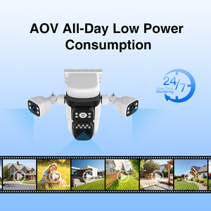 AOV OKAM Pro 4K HD PTZ 4G Solar Security <strong>Camera</strong> Smart <strong>Camera</strong> Outdoor Motion Detection 360 Degree Rotation Wireless <strong>Camera</strong> - Product Image 3