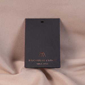 Simple Style Custom Design Clothing Garment Paper <strong>Hang</strong> <strong>Tag</strong> <strong>with</strong> <strong>String</strong> for Fashion Clothing - Product Image 3