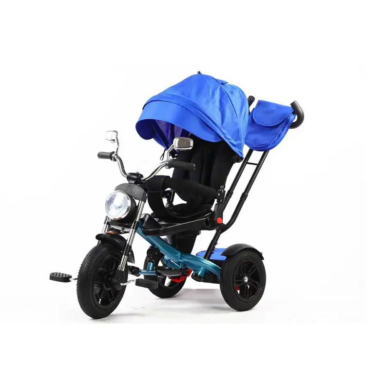 Bon marché, haute qualité, prix bas, avec housse, dossier de siège en cuir, tricycle pour bébé, populaire, petits Tikes, jouets Push