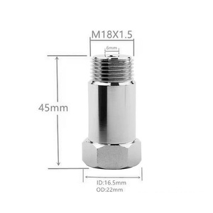 M18x1.5 нержавеющая сталь O2 кислородный датчик удлинитель Bung удлинитель 35 мм 45 мм 55 мм комплект Fix - Product Image 5
