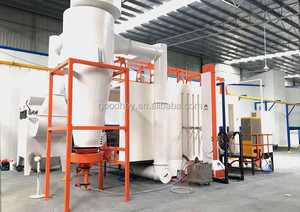 Factory Direct Powder Coating Lackier linie Voll automatische Pulver beschichtung linie Ausrüstung Elektrischer Pulvers pritz lackierofen - Product Image 5