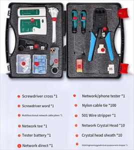 12 шт., набор инструментов для обслуживания домашних сетей - Product Image 3