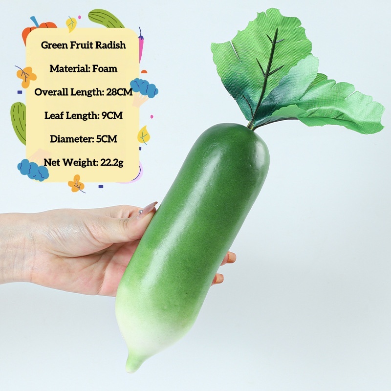 Radis fruit vert
