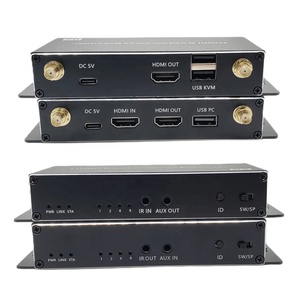 Justlnk 4k无线HDMI KVM扩展器200m 5G wifi扩展器HDMI USB KVM扩展器音频视频发射器和接收器发射器 - Product Image 6