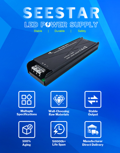 AC 220V to <strong>24V</strong> <strong>LED</strong> Power Supply <strong>100W</strong> 12V <strong>LED</strong> Switching Driver <strong>LED</strong> Light Strip Slim Power Converter - Product Image 2