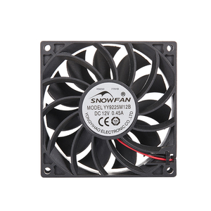 Hot販売カスタマイズされた無料サンプル92*92*25ミリメートルpwm機能dc軸流冷却ファン - Product Image 1