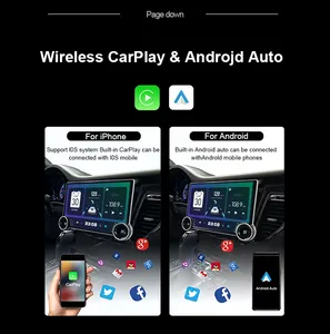 Perillas duales Android Ai REPRODUCTOR DE DVD para coche 2 Din Radio Android Pantalla de coche 2GB 32GB Bt FM Pantalla Android Auto Carplay Pantalla de coche - Product Image 5