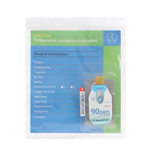 Hedao data logger Temperatura de uso único de alta precisão Data Logger 90 dias