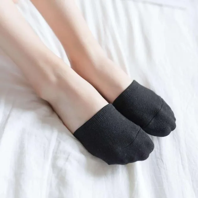 Chaussettes enfant en coton, invisible, pour les pieds nus, d'été,