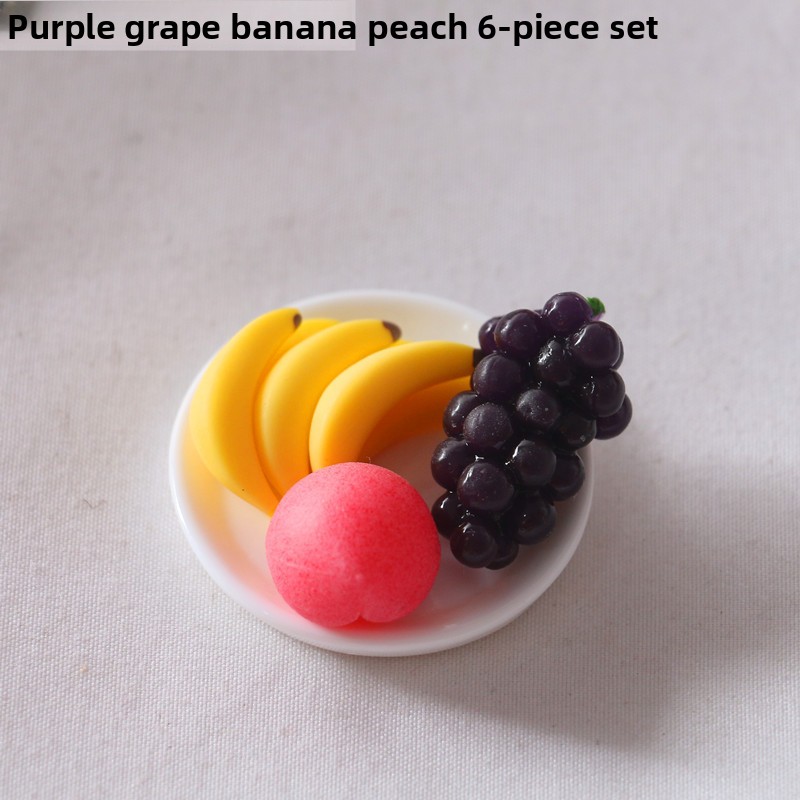 Purple grapes set