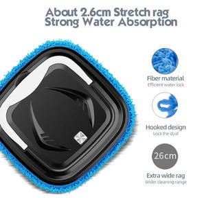 360 Quay Robot Lau Sạch Thông Minh Hoàn toàn Tự Động Sàn Lau Ướt Và Khô Sàn Làm Sạch Lau Robot - Product Image 4